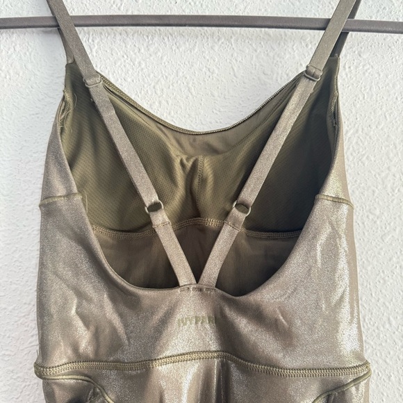 adidas x IVY PARK Green‎ Low Back Jumpsuit Size S - Picture 7 of 13